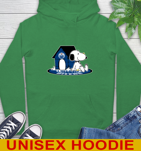 NHL Hockey Edmonton Oilers Snoopy The Peanuts Movie Shirt Hoodie 8