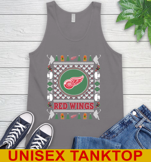 Detroit Red Wings Merry Christmas NHL Hockey Loyal Fan Tank Top 6