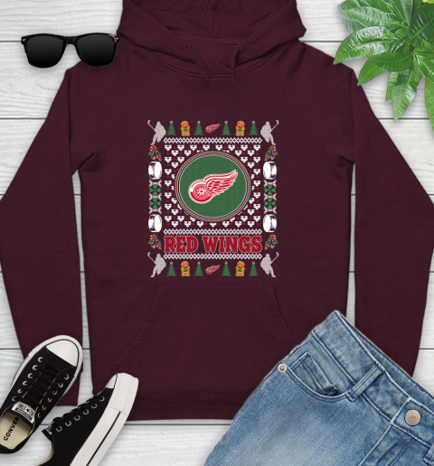 Detroit Red Wings Merry Christmas NHL Hockey Loyal Fan Ugly Shirt 141