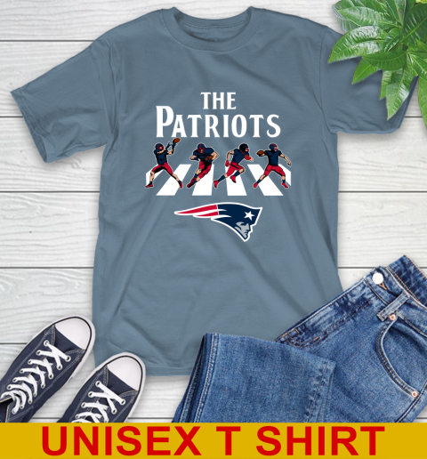 NFL Football New England Patriots The Beatles Rock Band Shirt T-Shirt 8
