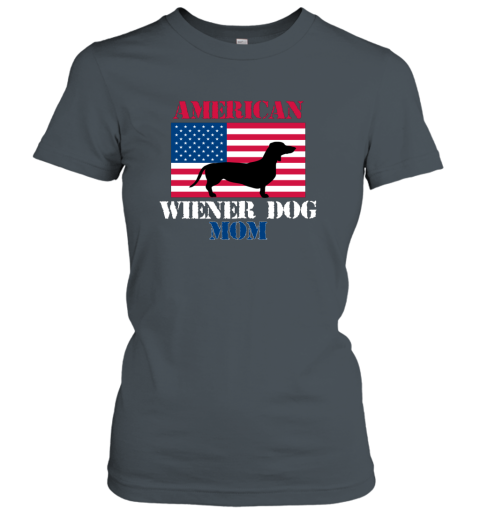 American Wiener Dog Patriotic Mom