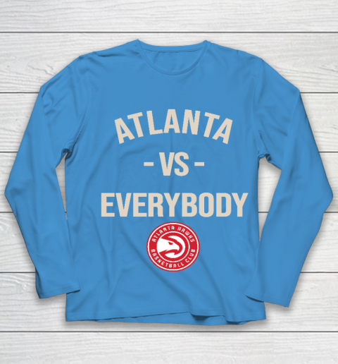 Atlanta Hawks Vs Everybody Youth Long Sleeve 5