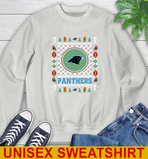 Carolina Panthers Merry Christmas NFL Football Loyal Fan Sweatshirt 5