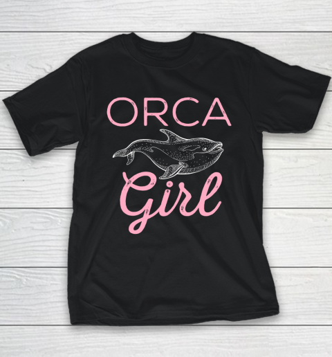 Funny Orca Lover Graphic for Women Girls Kids Whale Youth T-Shirt