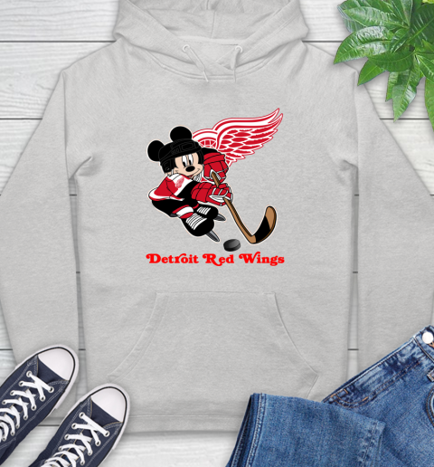 NHL Detroit Red Wings Mickey Mouse Disney Hockey T Shirt Hoodie 13