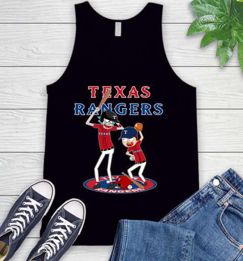 MLB Texas Rangers Rick And Morty Baseball 71