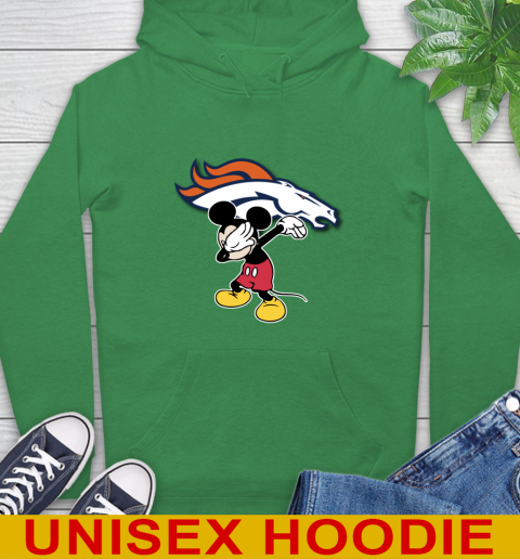 Denver Broncos NFL Football Dabbing Mickey Disney Sports Hoodie 8