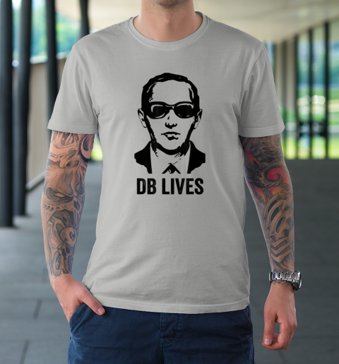 DB Cooper Lives Shirt Unsolved Mystery Sixties Urban Legend Face T