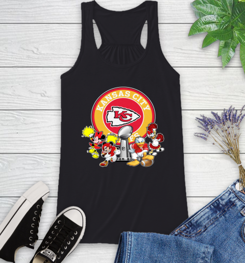 Kansas City Chiefs super bowl 2019 2020 mickey mouse minnie mouse donald duck daisy duck football shirt 37