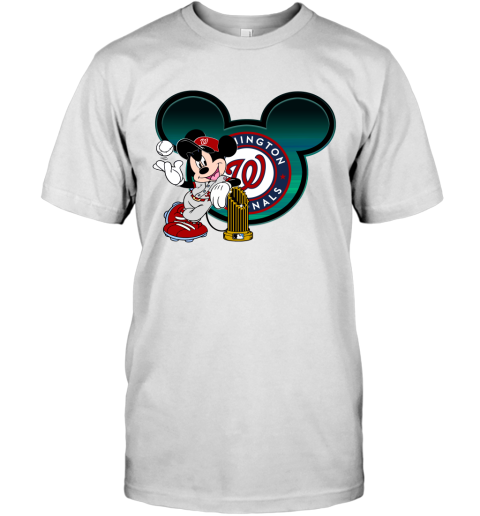 Baseball Mickey Team Washington Nationals Premium Men's T-Shirt 