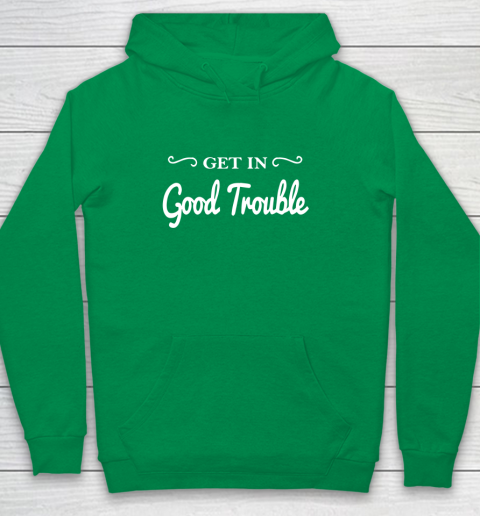Get in good trouble John Lewis Youth Hoodie 4