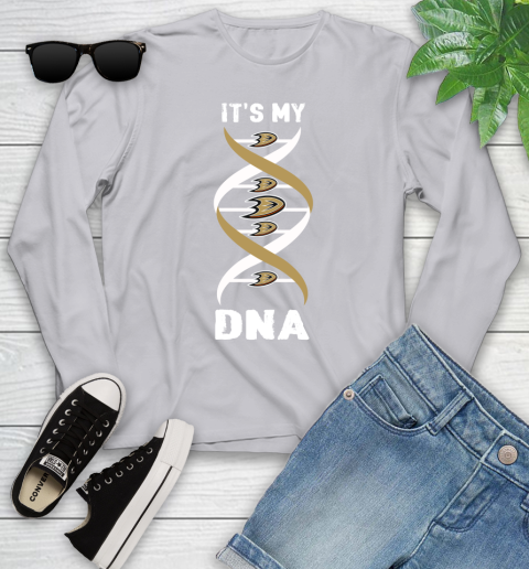 Anaheim Ducks NHL Hockey It's My DNA Sports Youth Long Sleeve 5