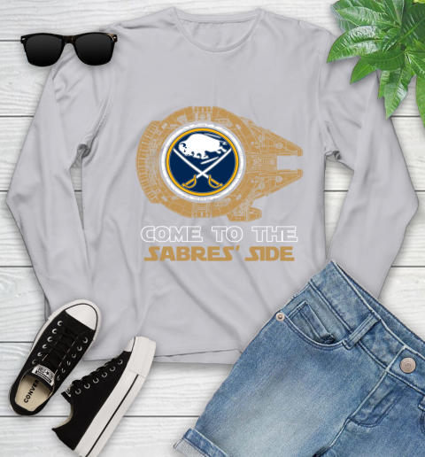 NHL Come To The Buffalo Sabres Wars Hockey Sports Youth Long Sleeve 5