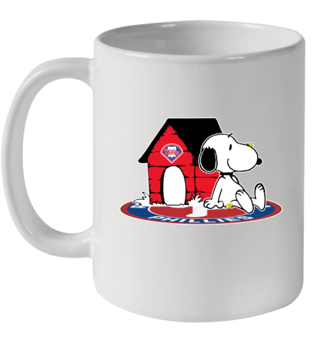 MLB Baseball Philadelphia Phillies Snoopy The Peanuts Movie Shirt Ceramic Mug 11oz