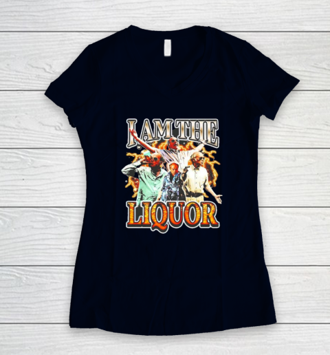 I Am The Liquor Women's V-Neck T-Shirt 2