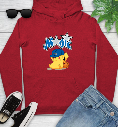 NBA Pikachu Basketball Sports Orlando Magic Youth Hoodie 11