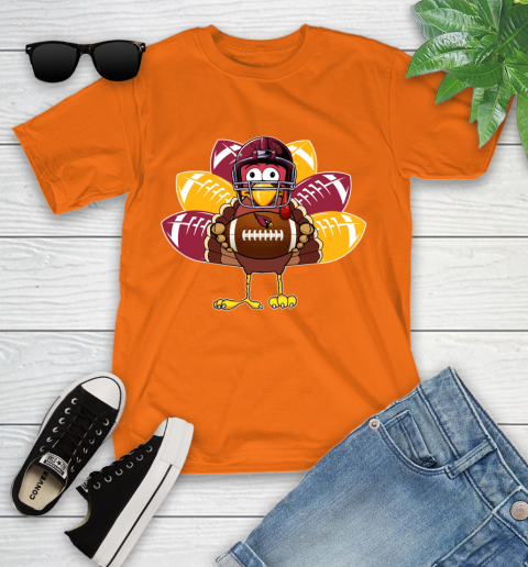 Arizona Cardinals Turkey Thanksgiving Day Youth T-Shirt 7
