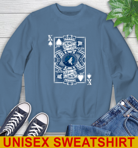 Minnesota Timberwolves NBA Basketball The King Of Spades Death Cards Shirt Sweatshirt 10