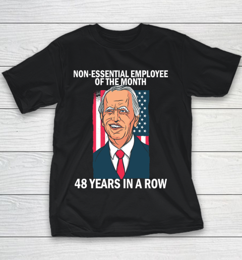 Joe Biden 48 Years In A Row Youth T-Shirt