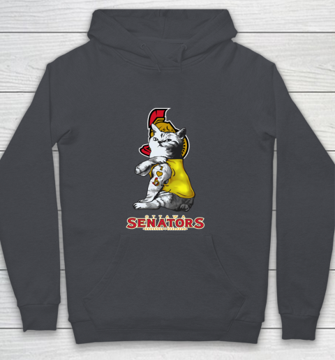 NHL My Cat Loves Ottawa Senators Hockey Youth Hoodie 5
