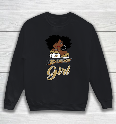 Anaheim Ducks Girl NHL Sweatshirt