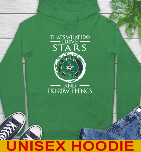 Dallas Stars NHL Hockey That's What I Do I Love My Team And I Know Things Game Of Thrones 20