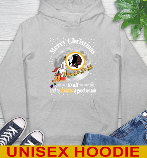 Washington Redskins Merry Christmas To All And To Redskins A Good Season NFL Football Sports Hoodie 6