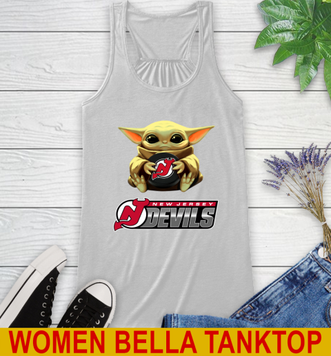 NHL Hockey New Jersey Devils Star Wars Baby Yoda Shirt 37