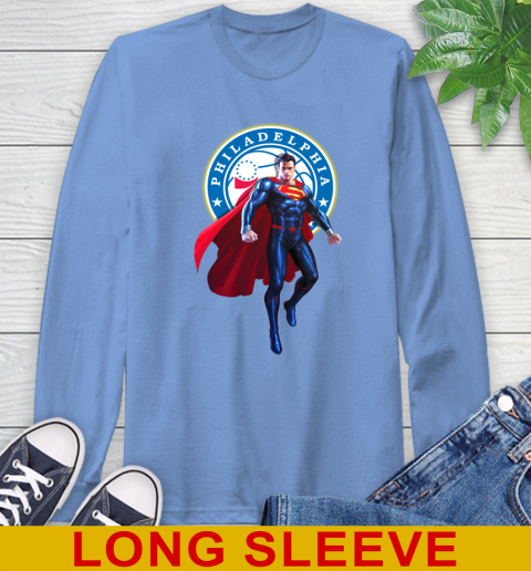 NBA Awesome Superman Basketball Sports Philadelphia 76ers 68