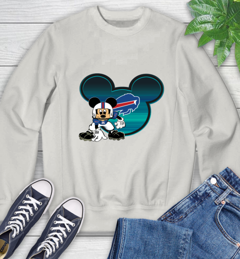NFL Buffalo Bills Mickey Mouse Disney Football T Shirt Sweatshirt 12