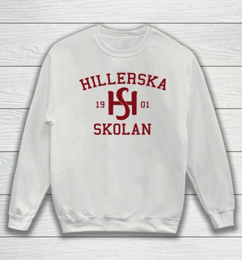 Hillerska Grey  Young Royals Hillerska School Sweatshirt 3