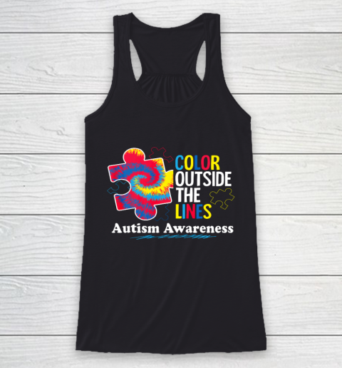 Autism Tee Shirts for Women Racerback Tank