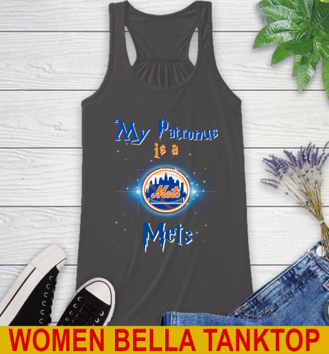 MLB Baseball Harry Potter My Patronus Is A New York Mets Racerback Tank 10