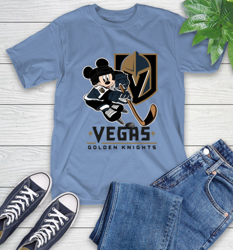 NHL Vegas Golden Knights Mickey Mouse Disney Hockey T Shirt T-Shirt 23