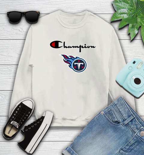 NFL Football Tennessee Titans Champion Shirt Sweatshirt 9