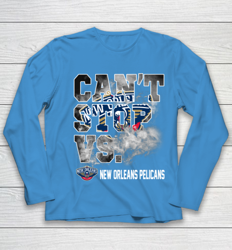 NBA New Orleans Pelicans Basketball Can't Stop Vs Youth Long Sleeve 5