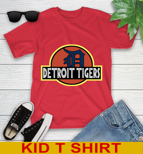 MLB Detroit Tigers Jurassic Park Dinosaur Movie Baseball Sports 110