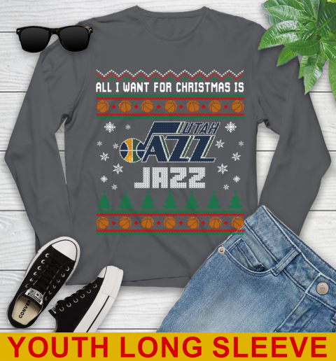 NBA Basketball All I Want For Christmas Is Utah Jazz 125