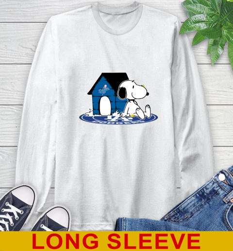 MLB Baseball Los Angeles Dodgers Snoopy The Peanuts Movie Shirt Long Sleeve T-Shirt
