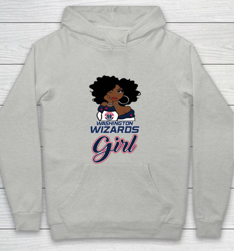 Washington Wizards Girl NBA Youth Hoodie - Image 3
