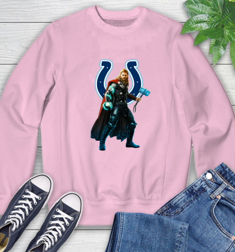 NFL Thor Avengers Endgame Football Indianapolis Colts Sweatshirt Tee For Sports