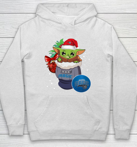 Orlando Magic Christmas Baby Yoda Star Wars Funny Happy NBA Hoodie