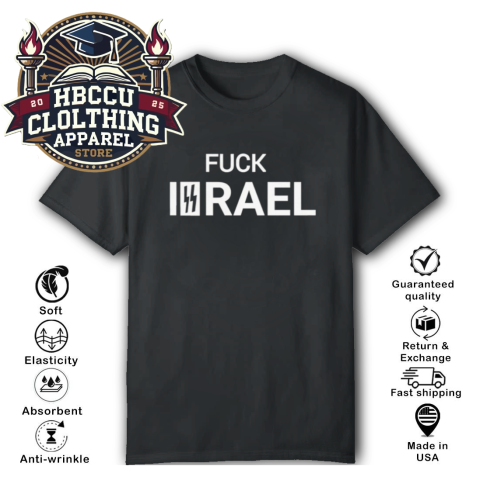 Fuck Israel Ss Runes Flag T-Shirt