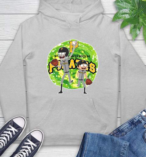 MLB Pittsburgh Pirates Rick And Morty Baseball Sports Hoodie 6