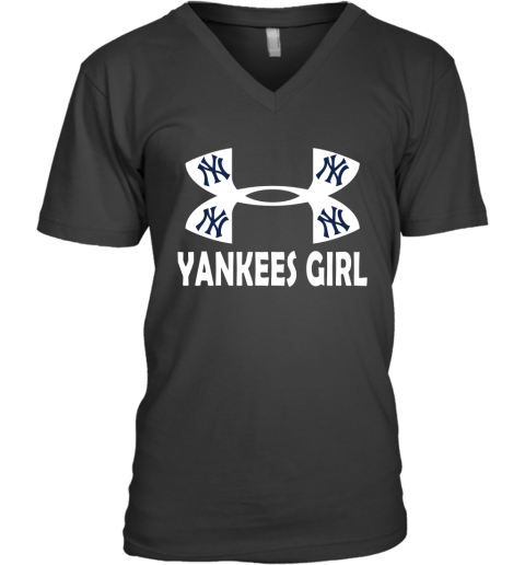 MLB New York Yankees Girl Under Armour Baseball Sports Youth T-Shirt