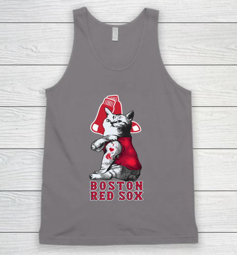 MLB Baseball My Cat Loves Boston Red Sox Tank Top 6