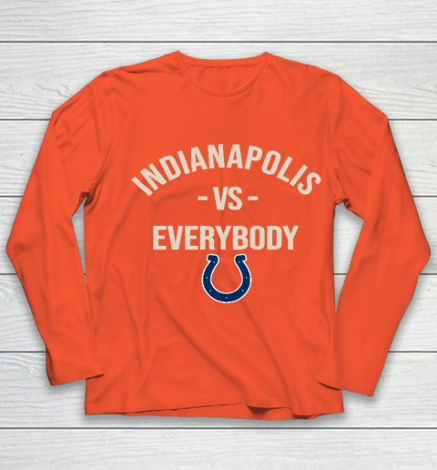 Indianapolis Colts Vs Everybody Youth Long Sleeve 3
