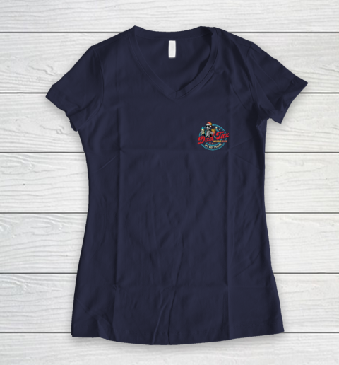 Dad Tax Making Sure It's Not Poison Women's V-Neck T-Shirt 7