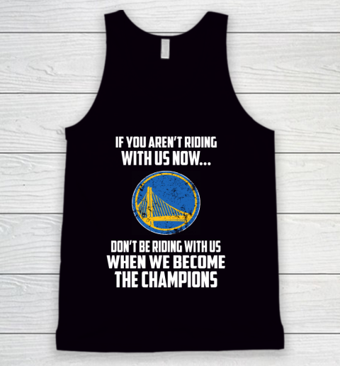 NBA Golden State Warriors Basketball We Become The Champions Tank Top