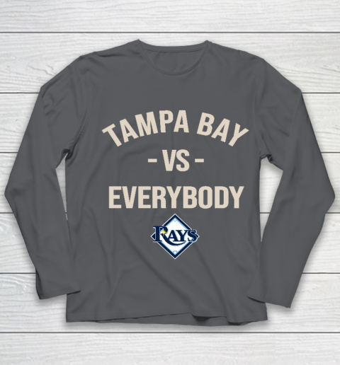 Tampa Bay Rays Vs Everybody Youth Long Sleeve 6
